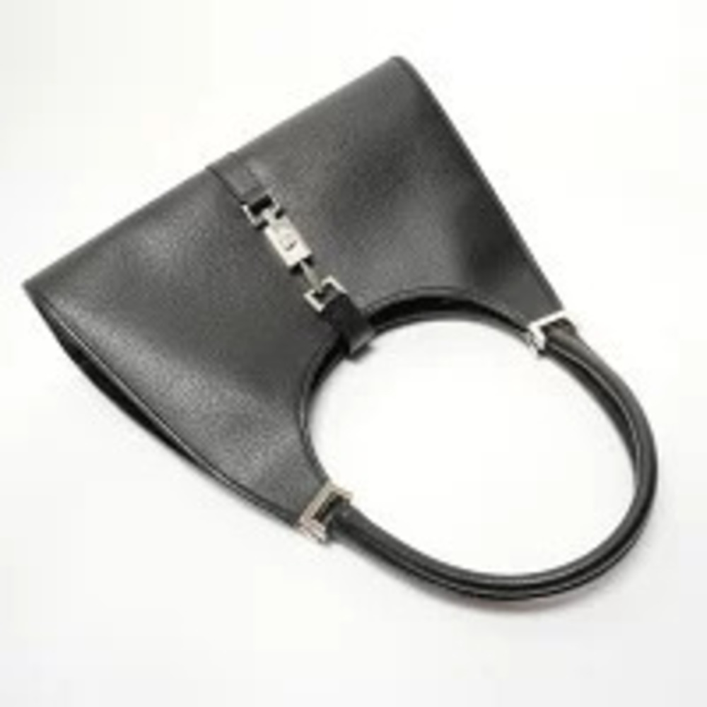 Gucci One Hobo Leather Jackie Shoulder Bag Black - Picture 8 of 12